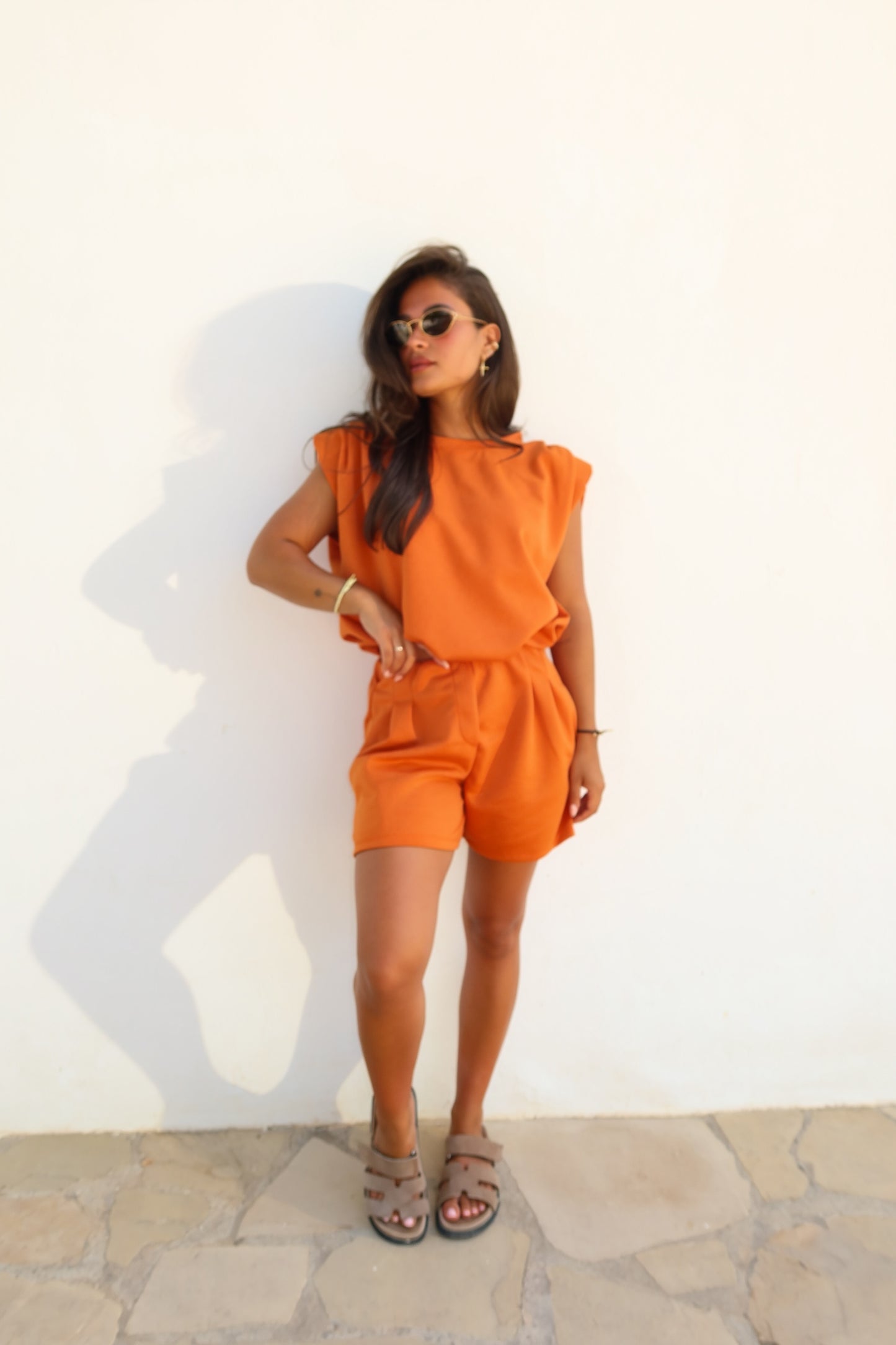 Julie Jogging set oranje