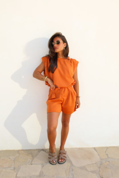 Julie Jogging set oranje