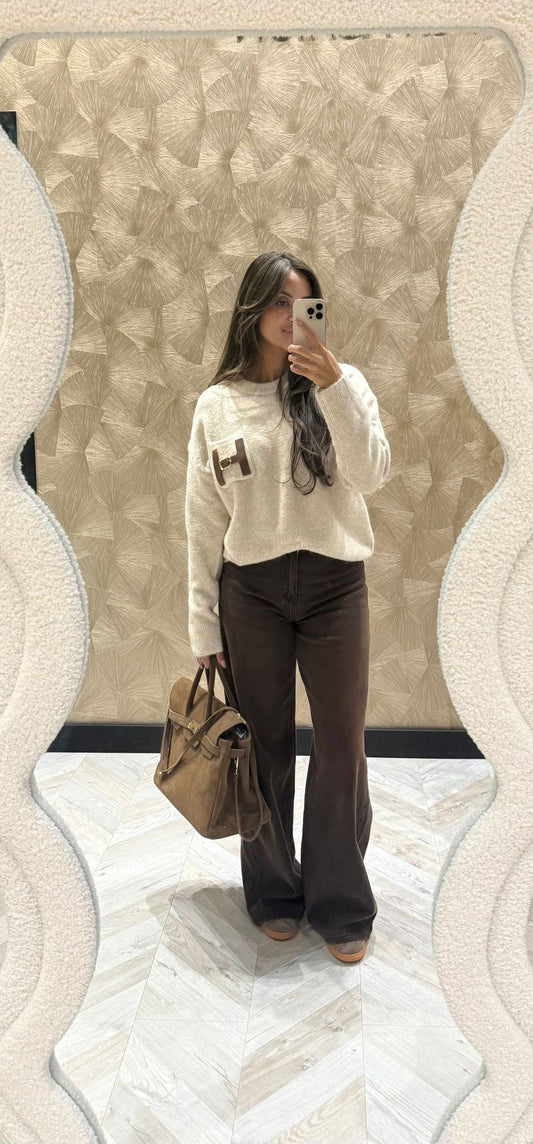 Harley off white trui