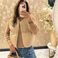 Teddy beige gilet