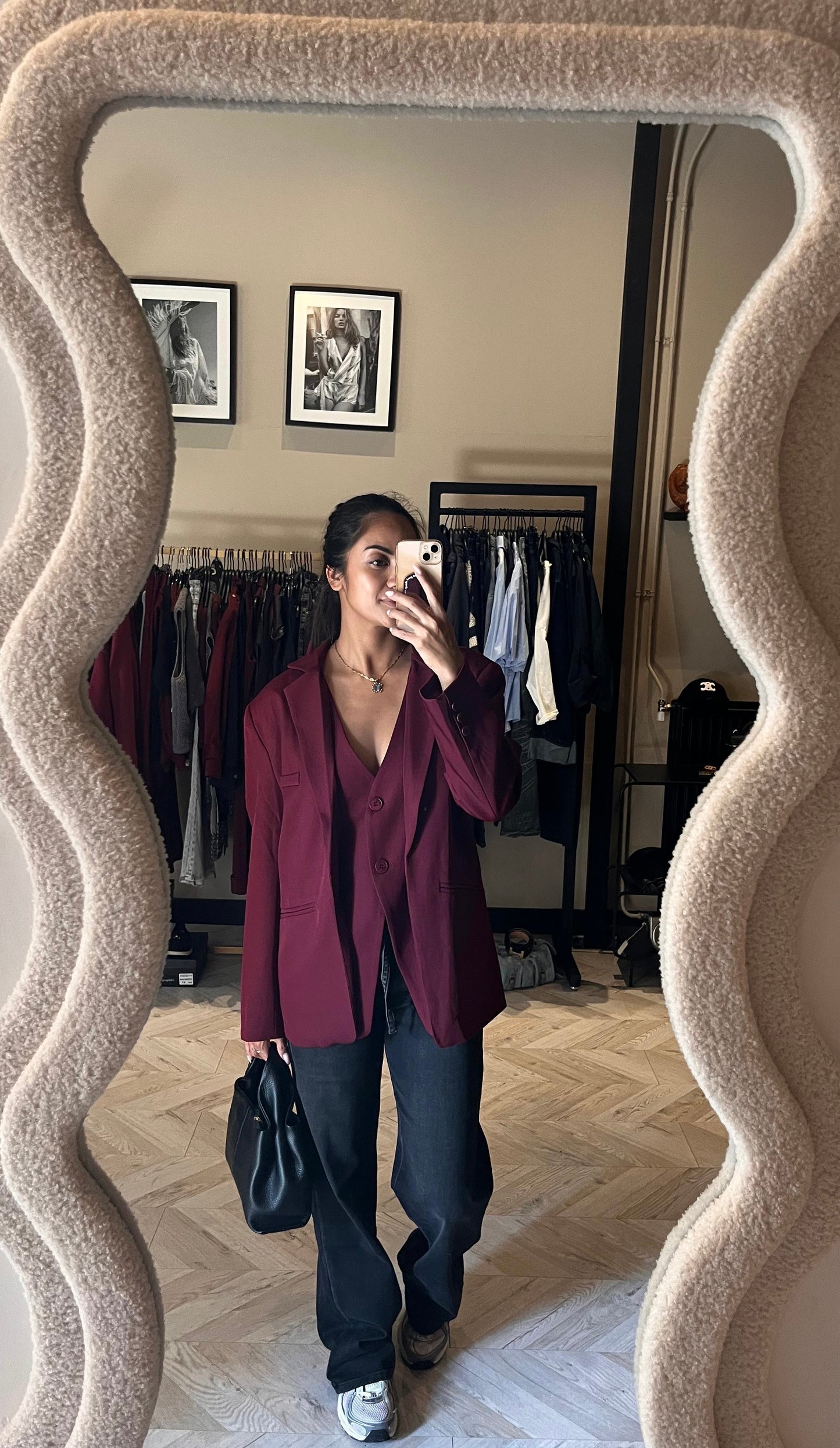 Liesbeth blazer Bordeau