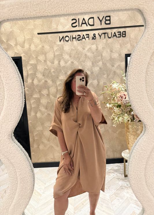 KELLY DRESS CAMEL