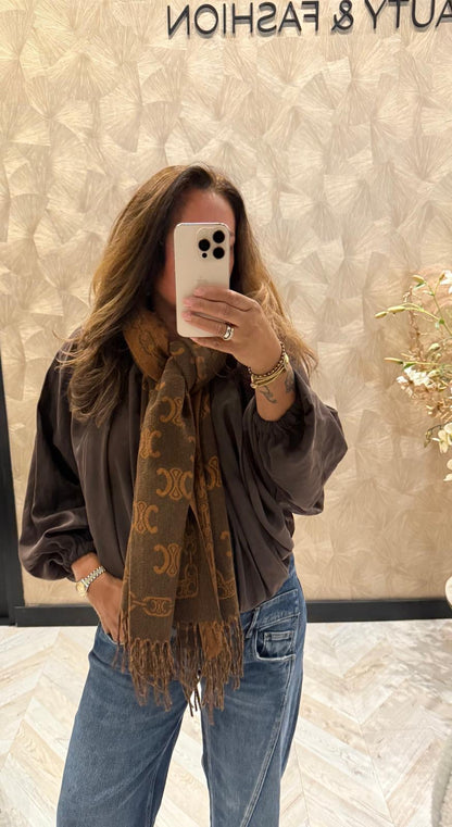 Elina bruine bomberjack