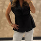 Ambika Zoë zwarte gilet