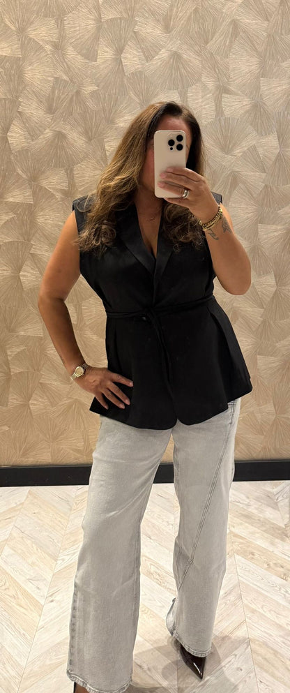 Ambika Zoë zwarte gilet