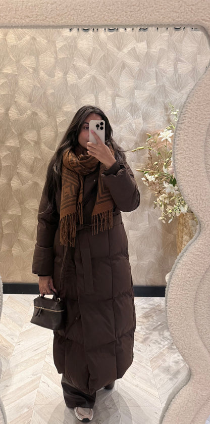 Silvie dons jas brown