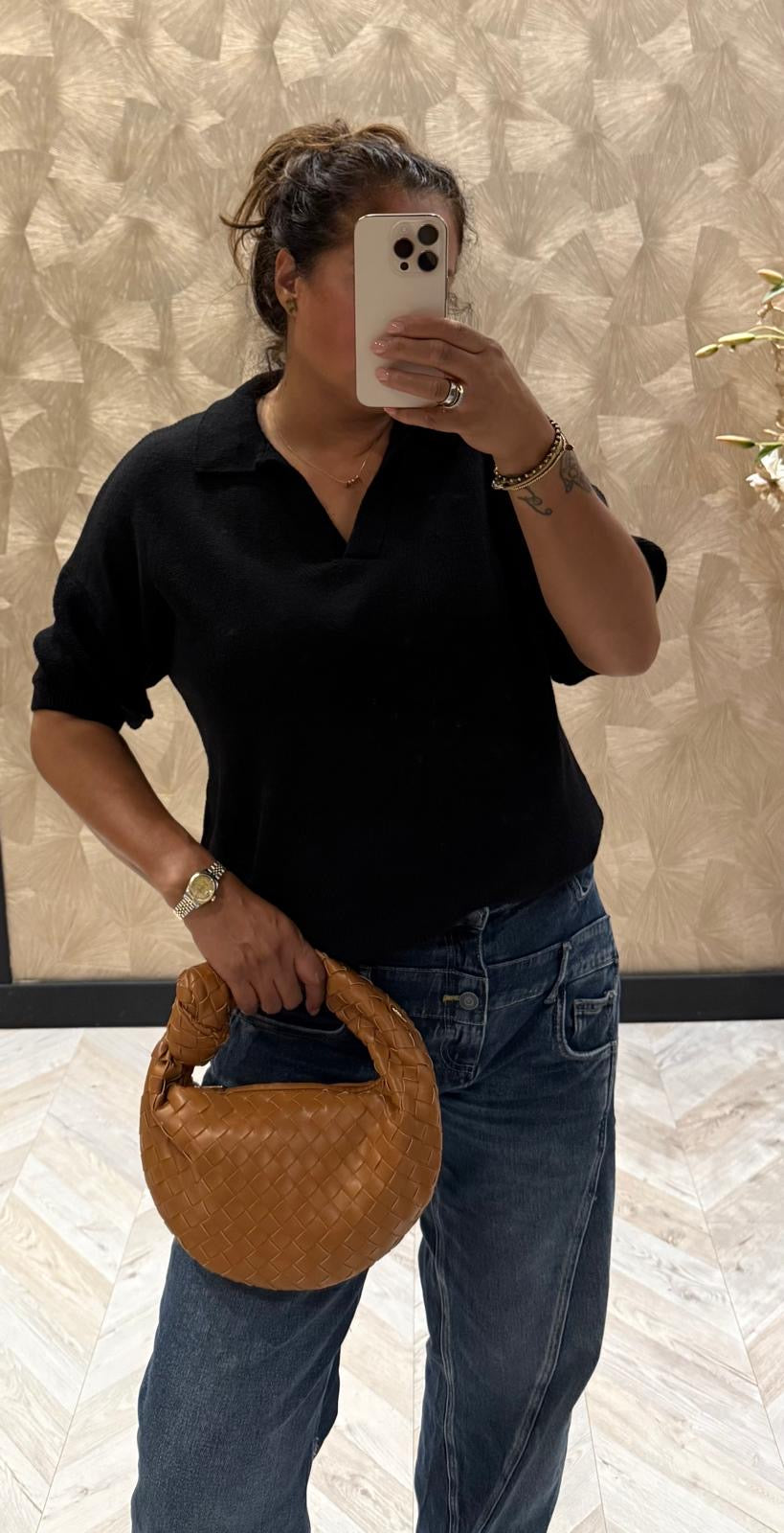 Kim cognac tas