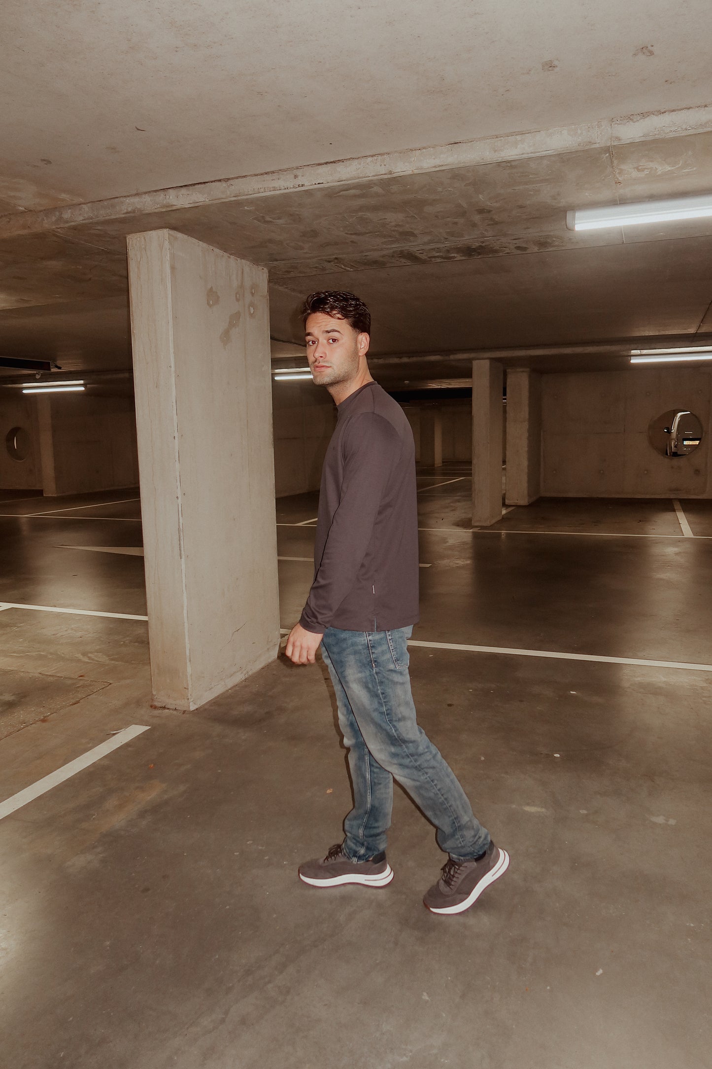 Stanley longsleeve grijs