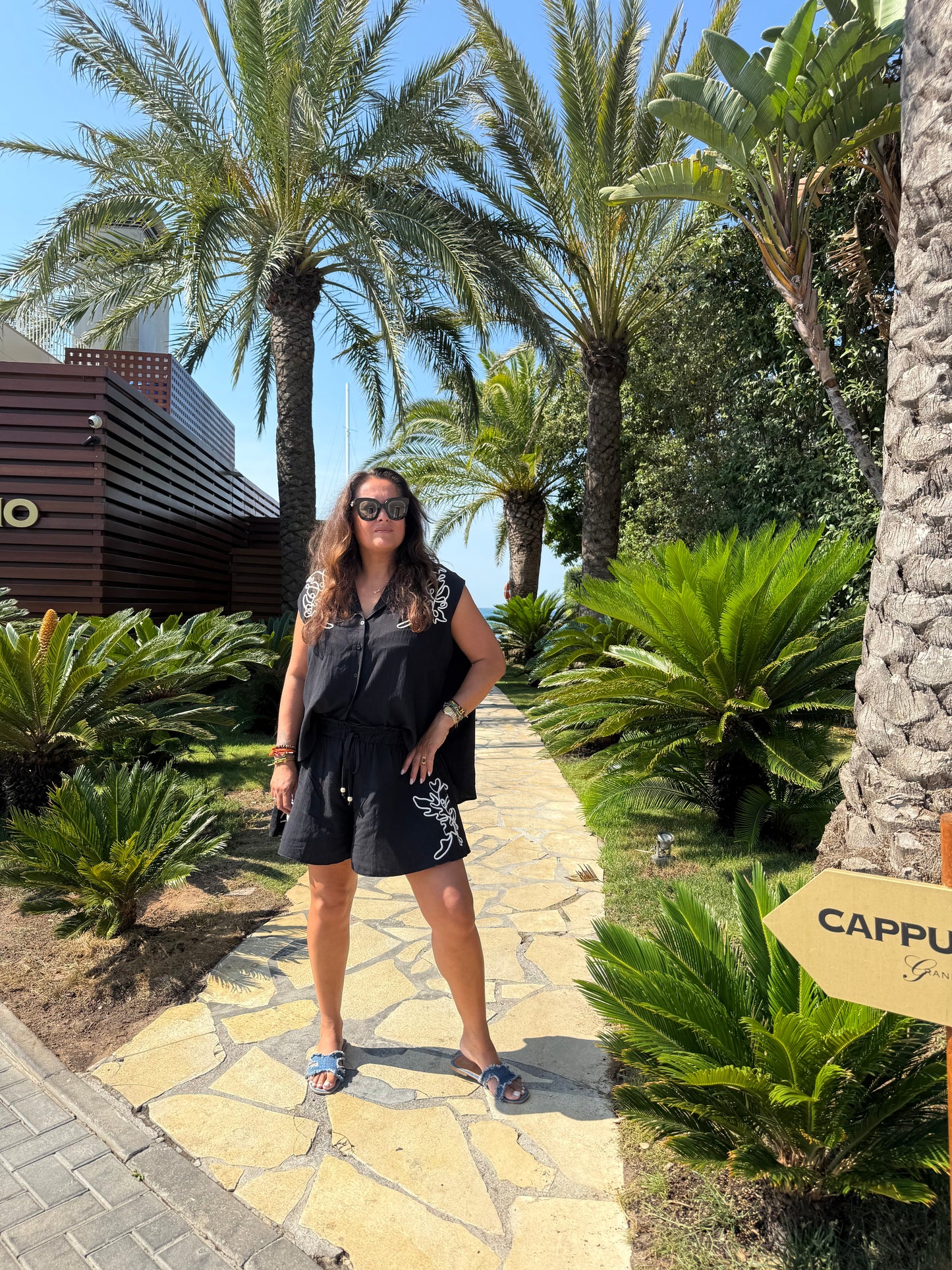 Marbella set zwart