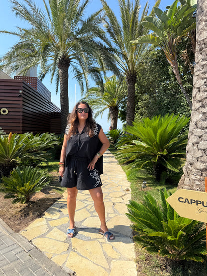 Marbella set zwart