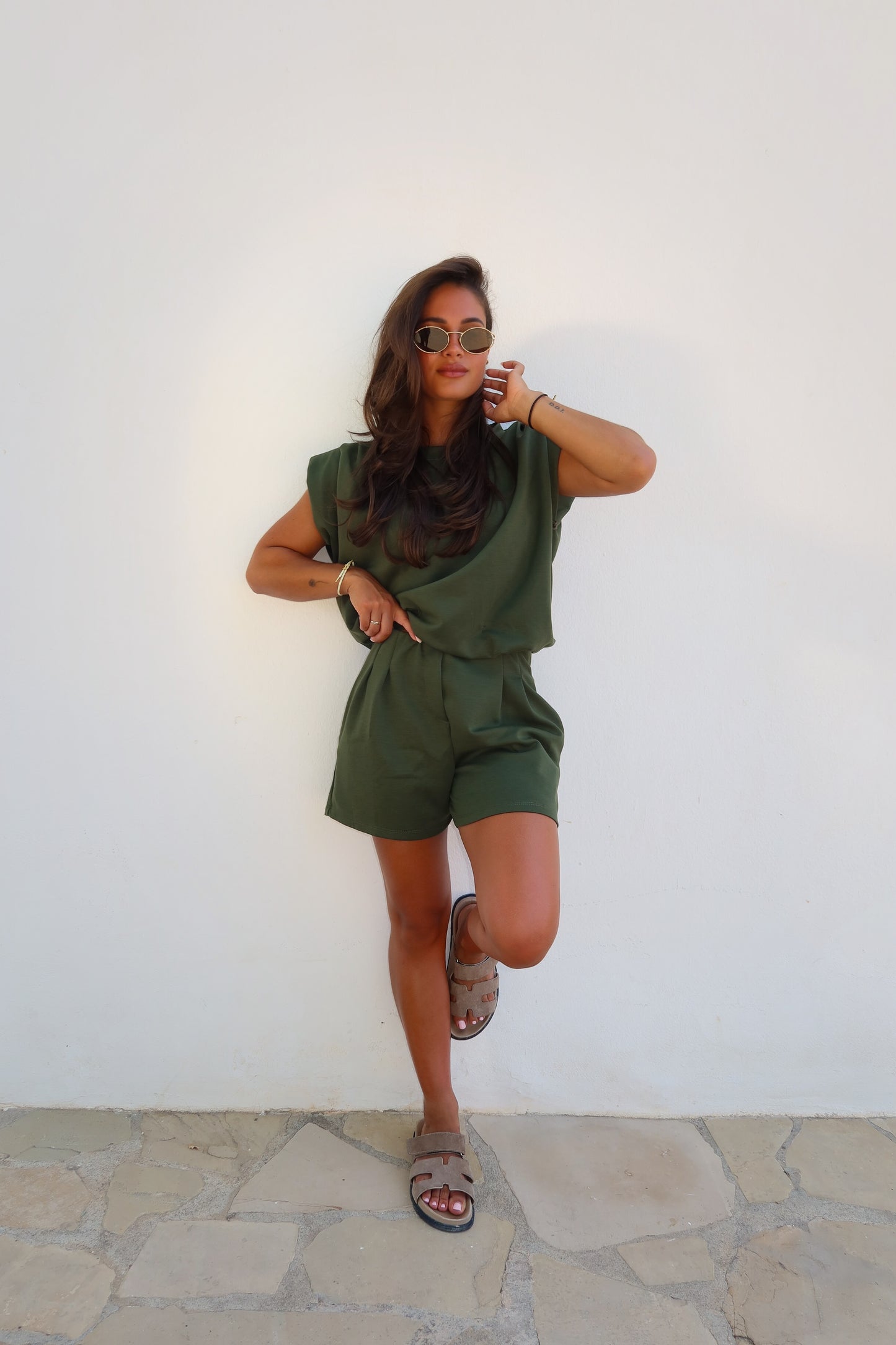 Julie jogging set army