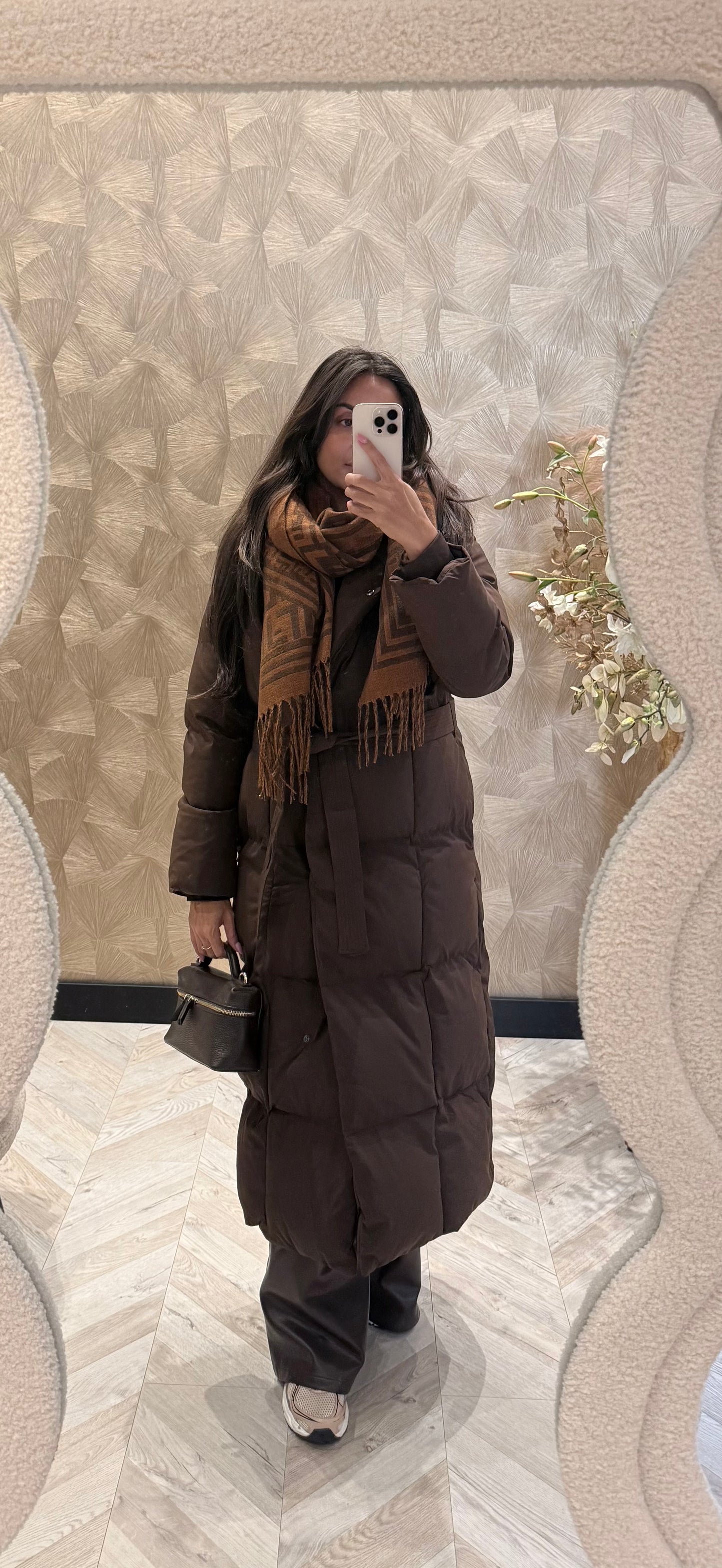 Silvie dons jas brown