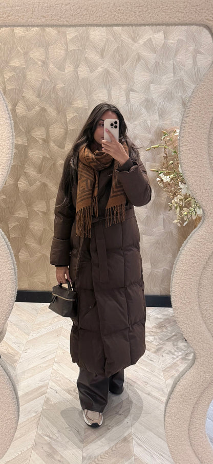 Silvie dons jas brown