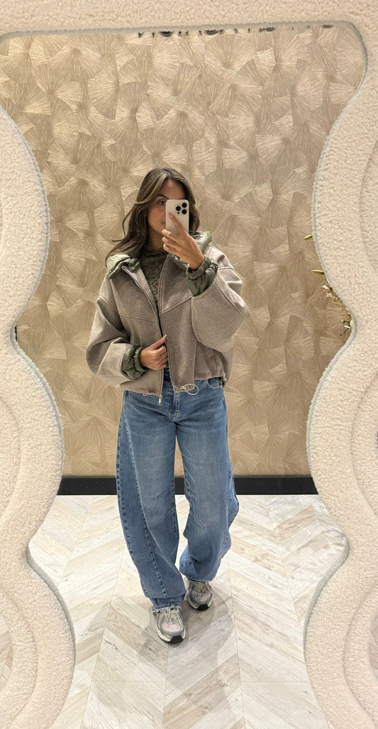 Lisa beige army jacket